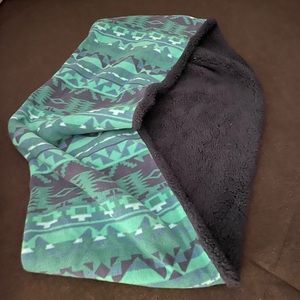 Fleece Aztec infinity scarf